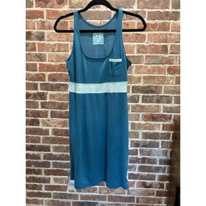 Under‎ Armour UA Performance Tank Dress, Women's Medium, Blue Athletic w/ Pocket